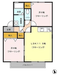 ハイカムール・シアンの物件間取画像